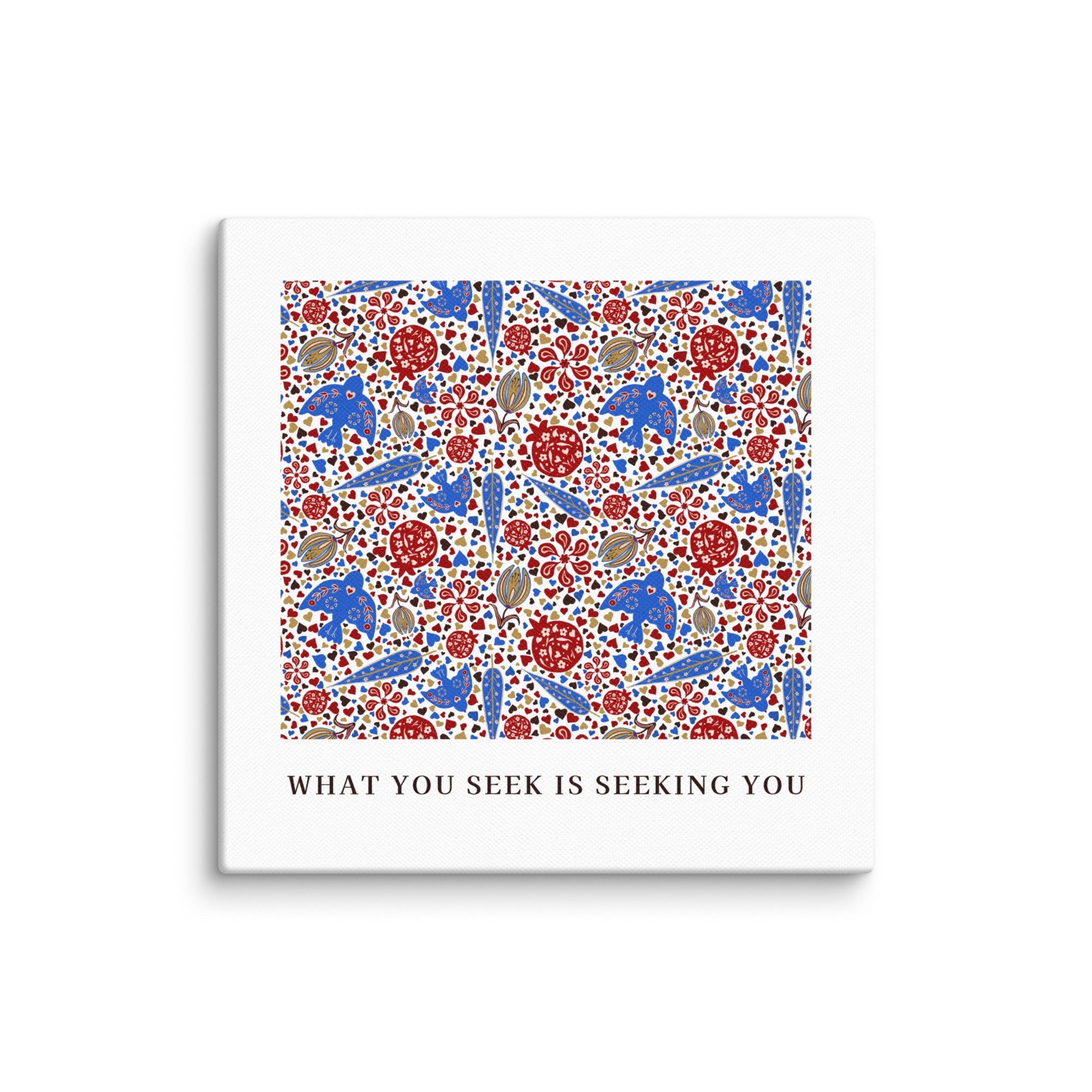 A beautiful Islamic artwork with Rumi Quote, print on canvas